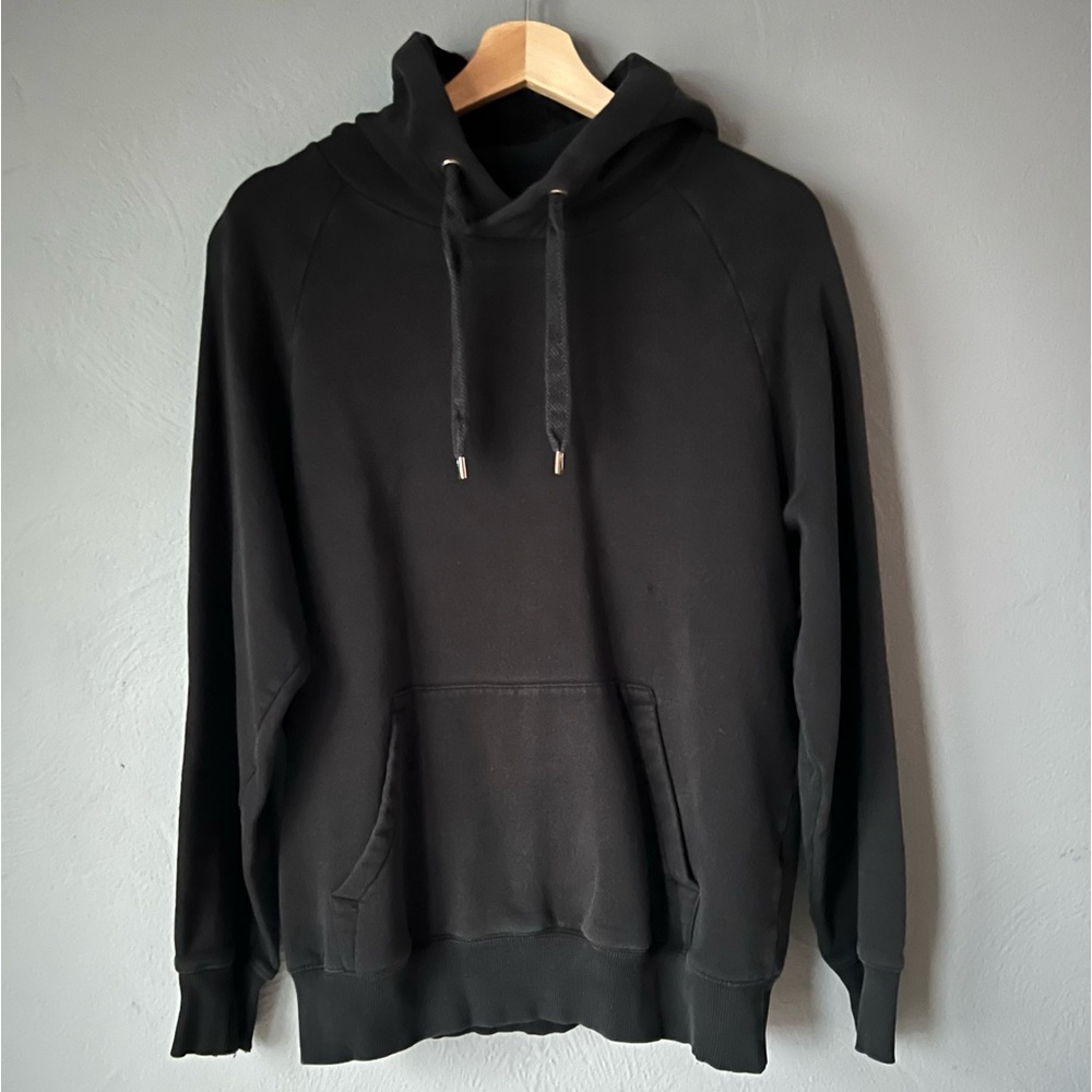 Vintage Athletic Mens Hoodie Black Sz M